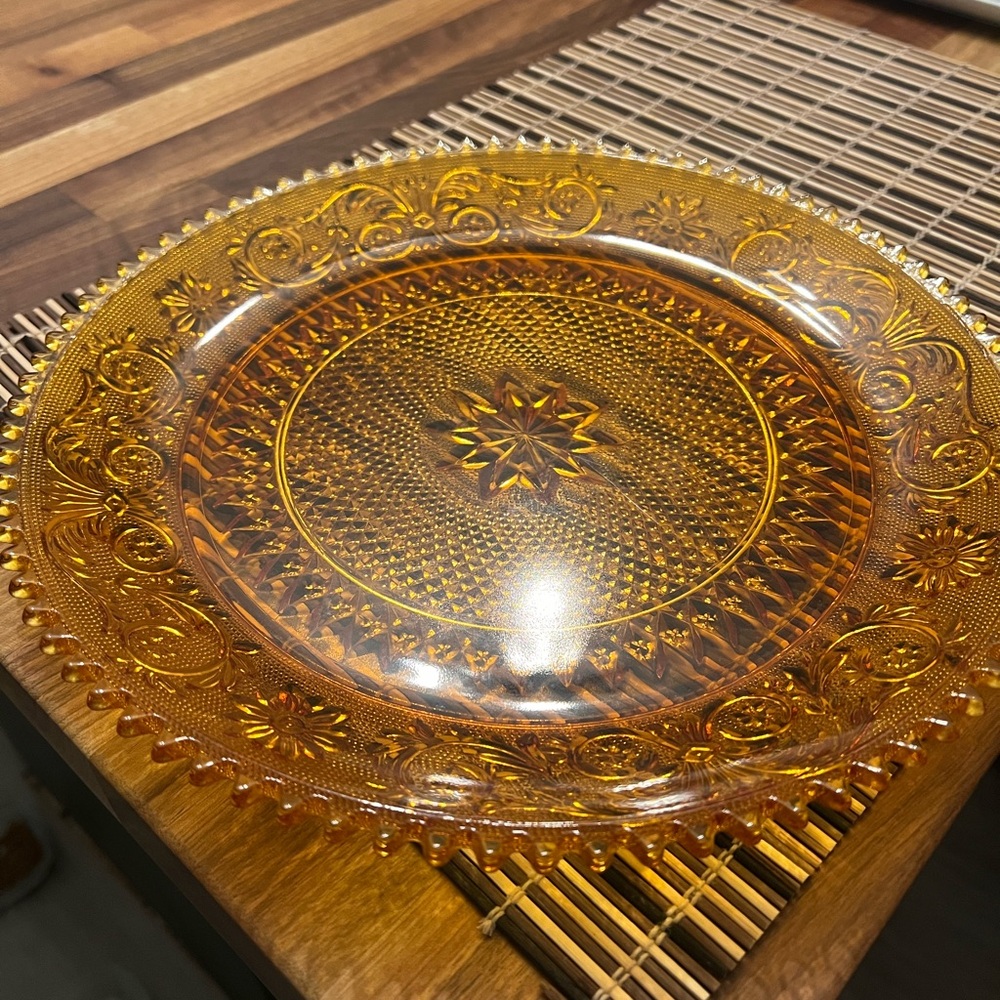 Two large Tiara serving plates